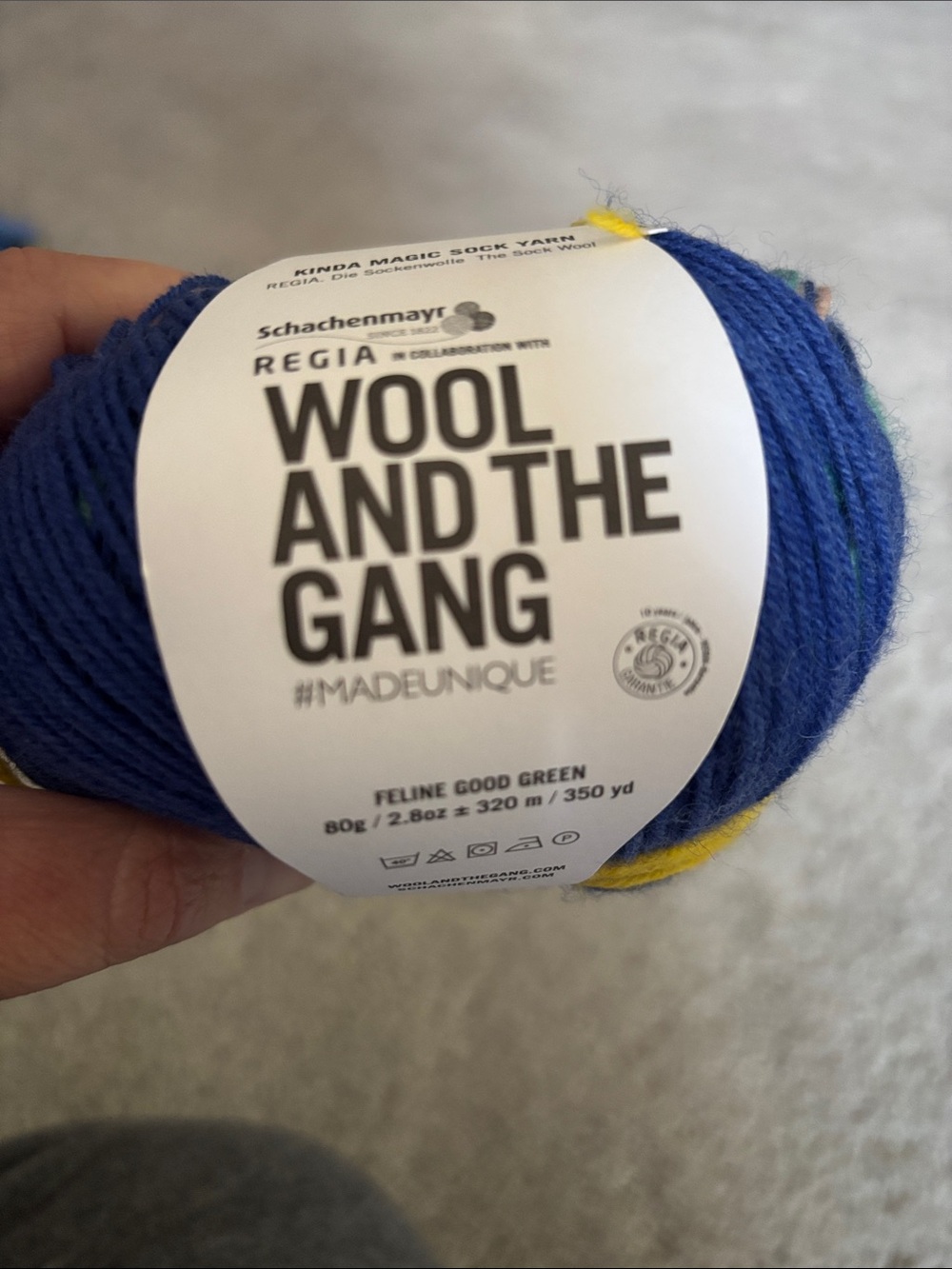 Wool and the gang Kinda Magic Sock Yarn